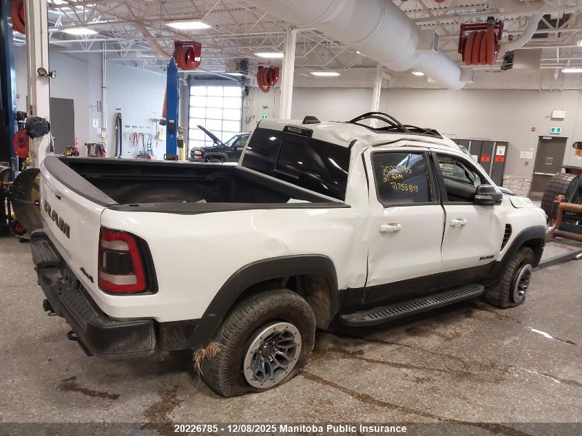 2021 Dodge Ram 1500 Trx Crew Cab VIN: 1C6SRFU94MN753847 Lot: 20226785