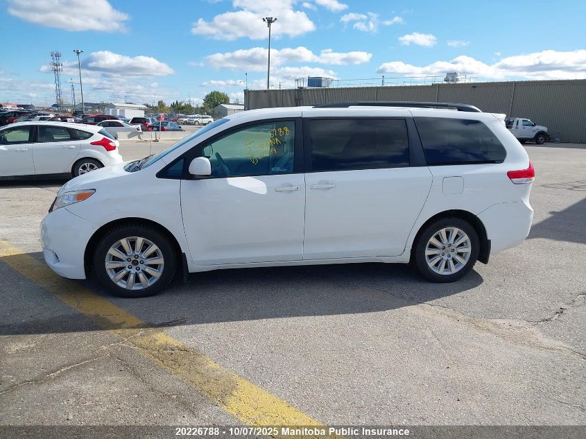 2012 Toyota Sienna Le V6 VIN: 5TDJK3DC6CS043019 Lot: 20226788
