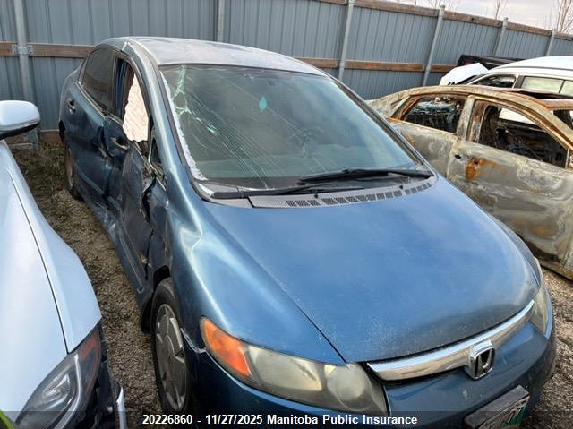 2008 Honda Civic Dx-G VIN: 2HGFA16468H027803 Lot: 20226860