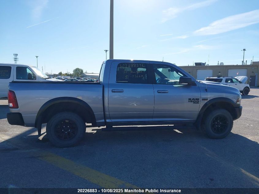 2022 Dodge Ram 1500 Slt Crew Cab VIN: 1C6RR7LT1NS173668 Lot: 20226883
