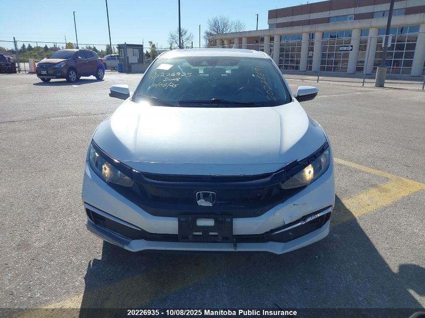 2019 Honda Civic Ex VIN: 2HGFC2F78KH033667 Lot: 20226935
