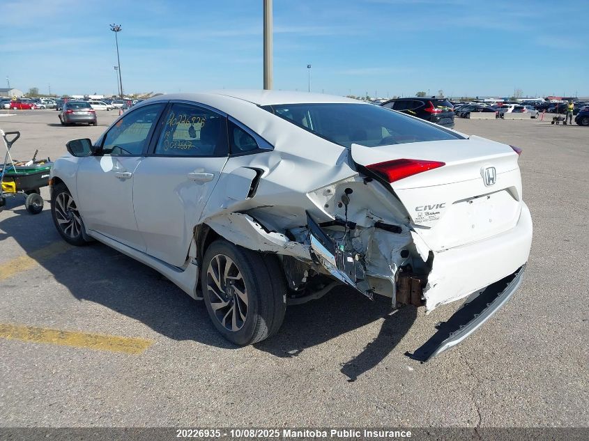 2019 Honda Civic Ex VIN: 2HGFC2F78KH033667 Lot: 20226935