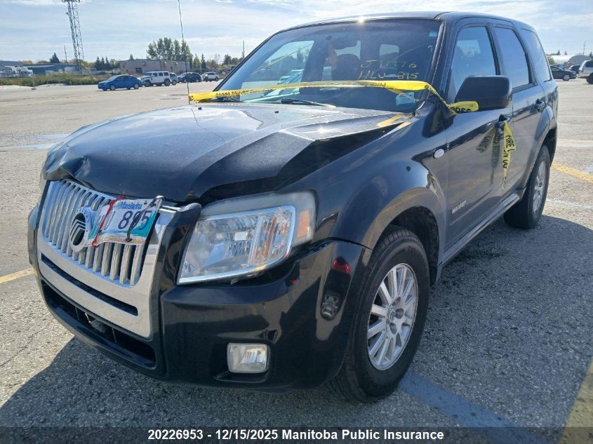 2008 Mercury Mariner VIN: 4M2CU971X8KJ11976 Lot: 20226953