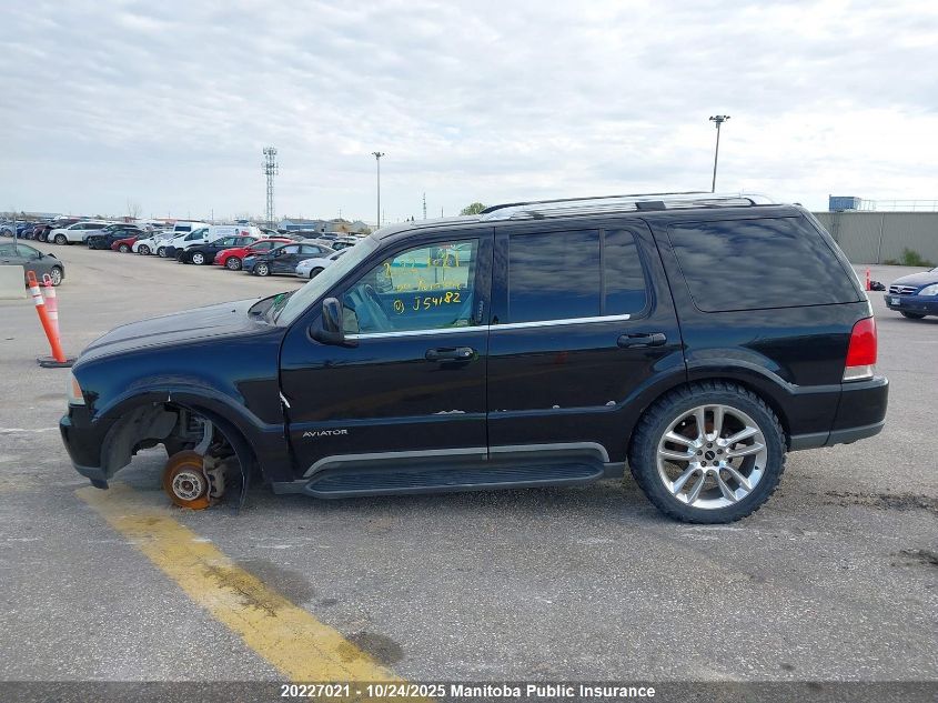 2004 Lincoln Aviator VIN: 5LMEU88H34ZJ54182 Lot: 20227021