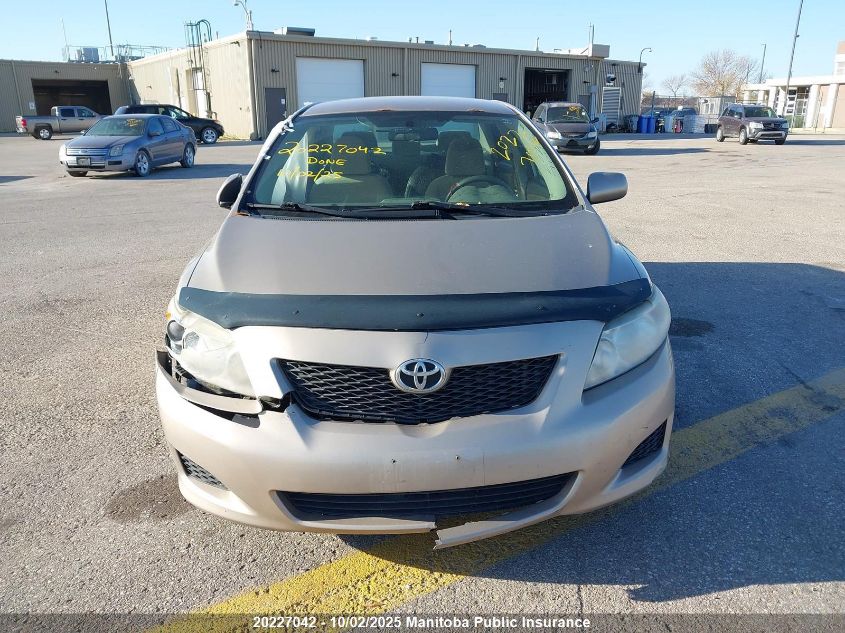 2010 Toyota Corolla Ce VIN: 2T1BU4EEXAC249678 Lot: 20227042