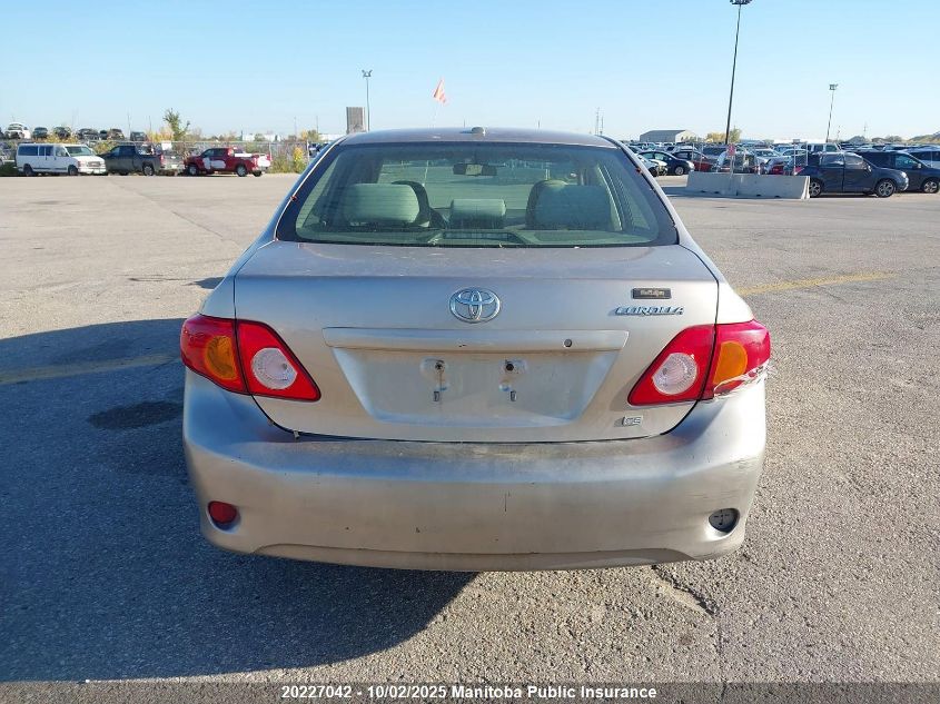 2010 Toyota Corolla Ce VIN: 2T1BU4EEXAC249678 Lot: 20227042