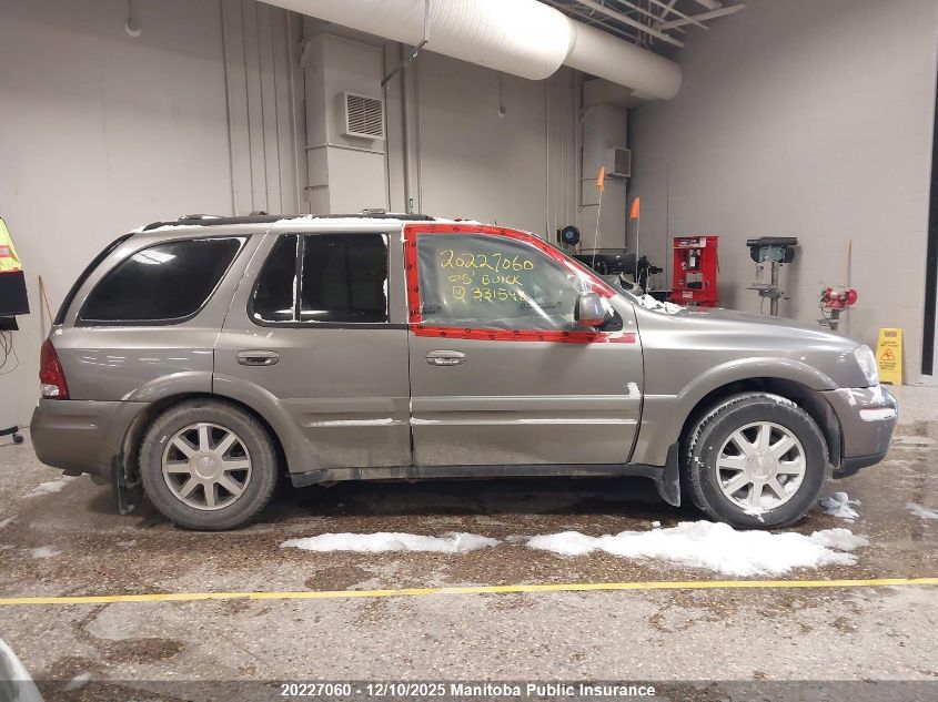 2005 Buick Rainier Cxl VIN: 5GADT13S152331548 Lot: 20227060