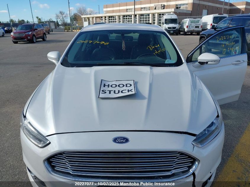 2016 Ford Fusion Se VIN: 3FA6P0H91GR293416 Lot: 20227077