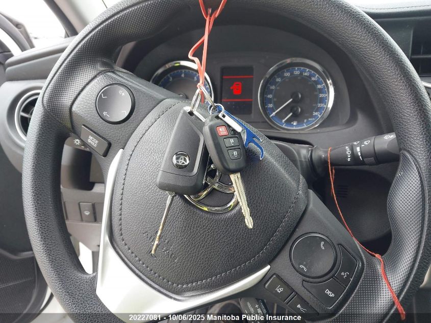 2017 Toyota Corolla Le VIN: 2T1BURHE8HC931994 Lot: 20227081