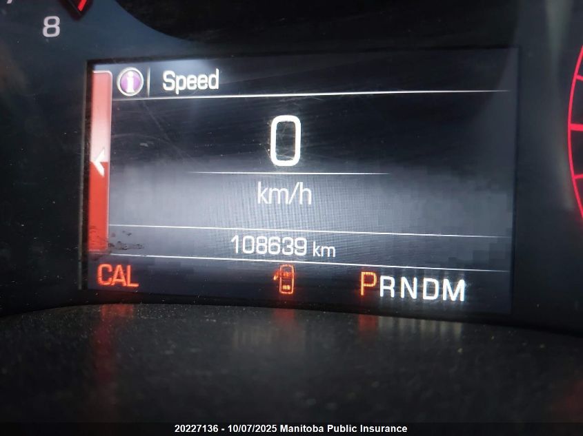 2015 GMC Canyon Sle VIN: 1GTG6BE38F1259477 Lot: 20227136