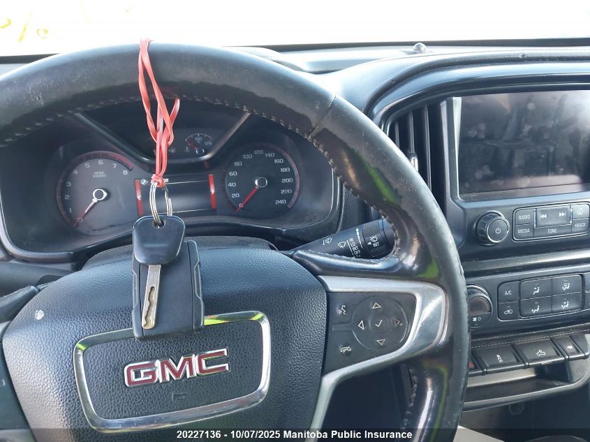 2015 GMC Canyon Sle VIN: 1GTG6BE38F1259477 Lot: 20227136