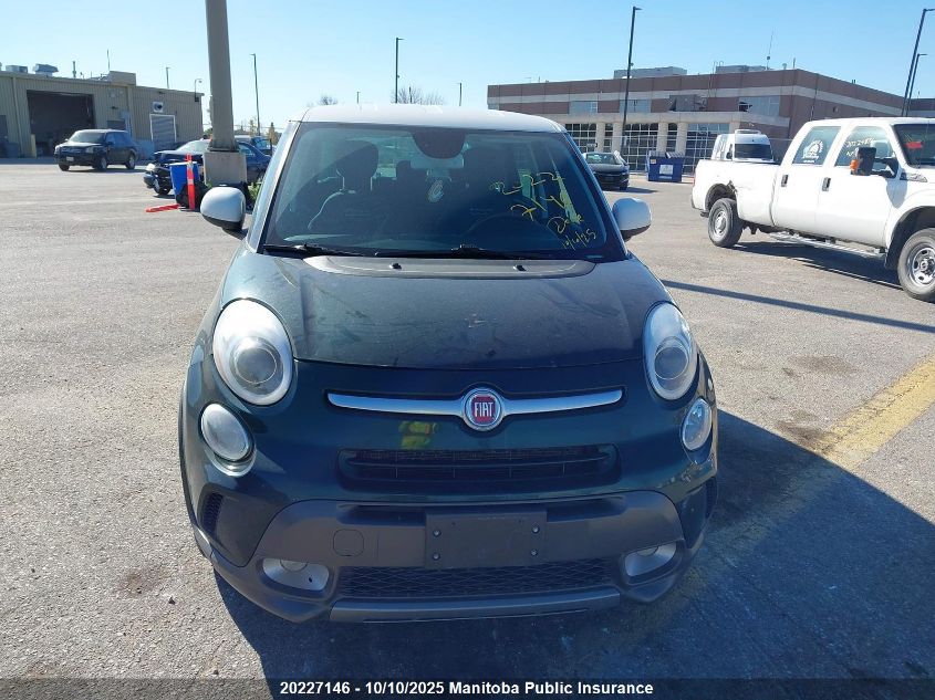 2014 Fiat 500L Trekking VIN: ZFBCFADH4EZ017147 Lot: 20227146