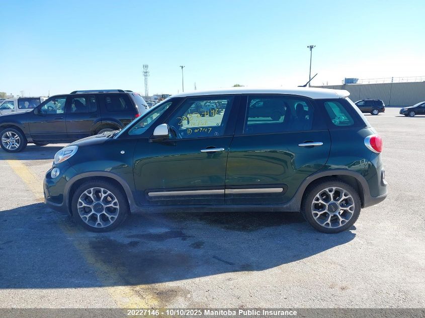 2014 Fiat 500L Trekking VIN: ZFBCFADH4EZ017147 Lot: 20227146
