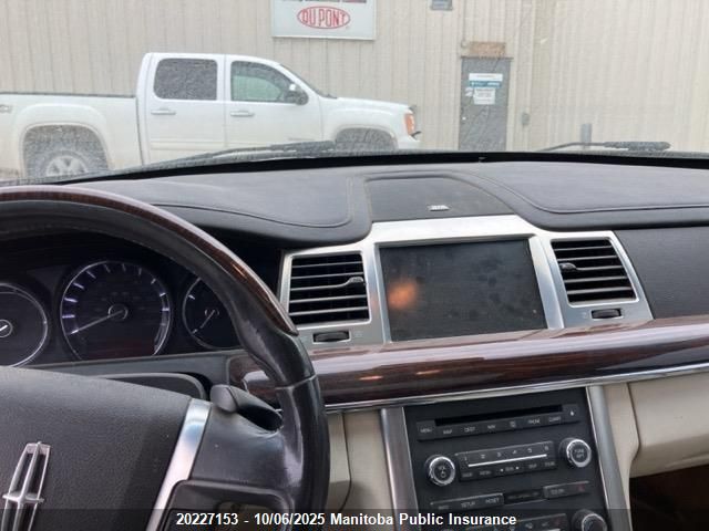 2012 Lincoln Mks VIN: 1LNHL9ER1CG800366 Lot: 20227153