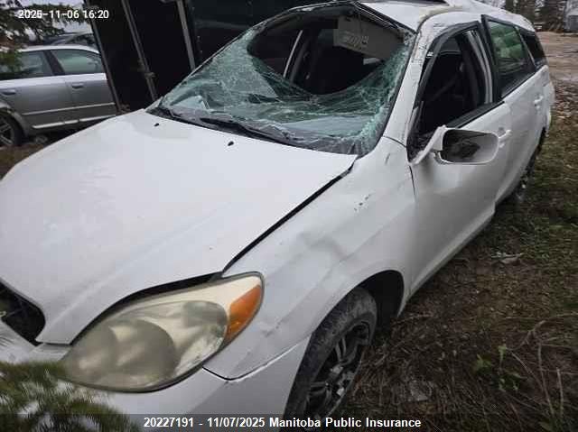 2006 Toyota Matrix Xr VIN: 2T1KR32E66C596559 Lot: 20227191