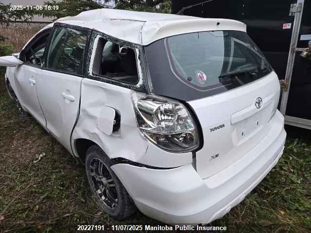 2006 Toyota Matrix Xr VIN: 2T1KR32E66C596559 Lot: 20227191