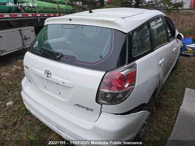 2006 Toyota Matrix Xr VIN: 2T1KR32E66C596559 Lot: 20227191