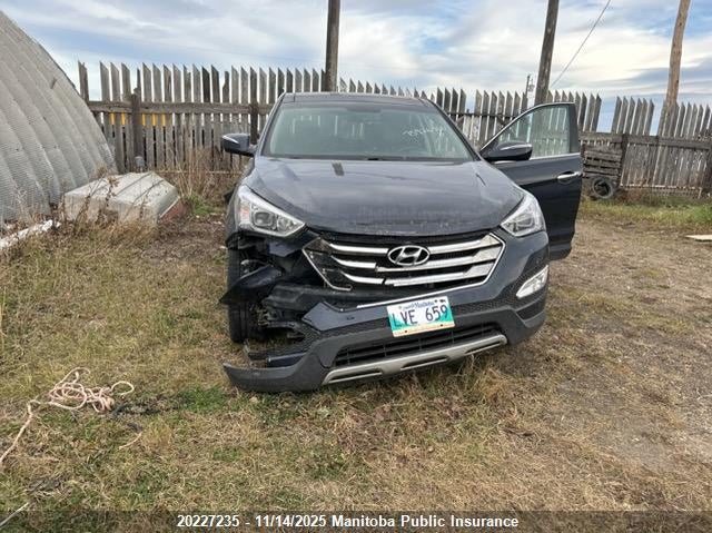 2013 Hyundai Santa Fe 2.0T Se VIN: 5XYZUDLA7DG110342 Lot: 20227235