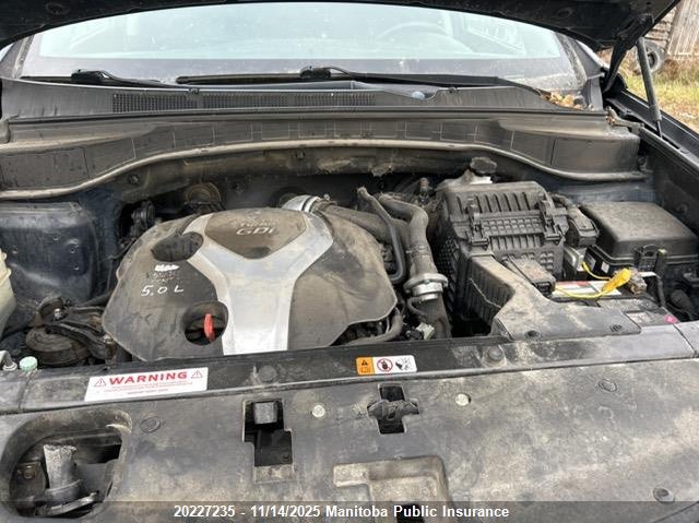 2013 Hyundai Santa Fe 2.0T Se VIN: 5XYZUDLA7DG110342 Lot: 20227235