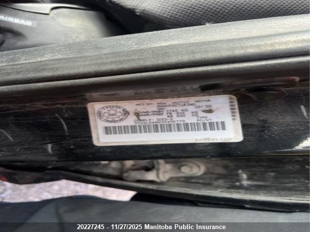 2003 Pontiac Vibe VIN: 5Y2SL64863Z456779 Lot: 20227245