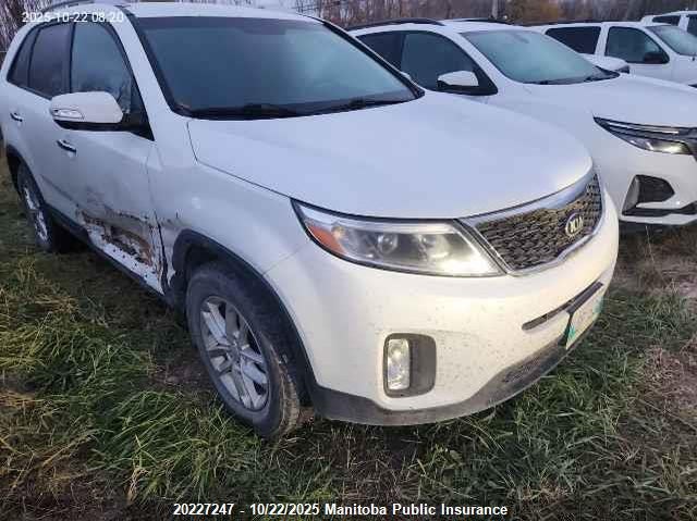 5XYKTDA70FG584163 2015 Kia Sorento Lx V6 auction photo 1