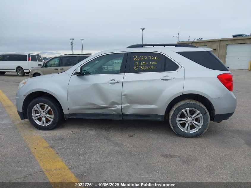 2013 Chevrolet Equinox Lt VIN: 2GNALPEK7D6383292 Lot: 20227261