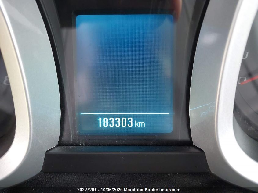 2013 Chevrolet Equinox Lt VIN: 2GNALPEK7D6383292 Lot: 20227261