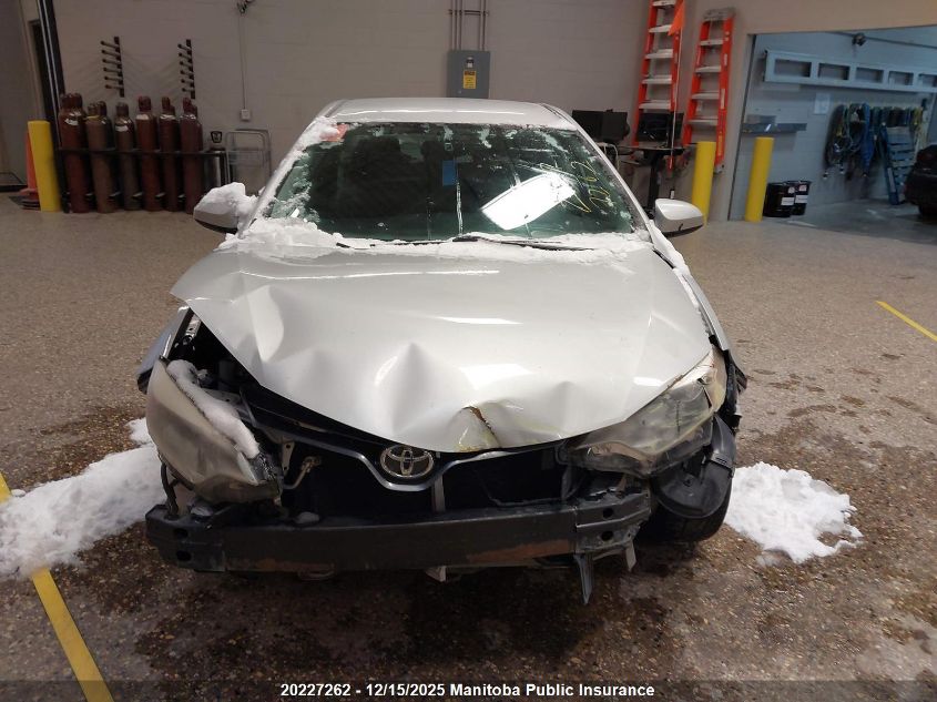 2015 Toyota Corolla Ce VIN: 2T1BURHE2FC405437 Lot: 20227262