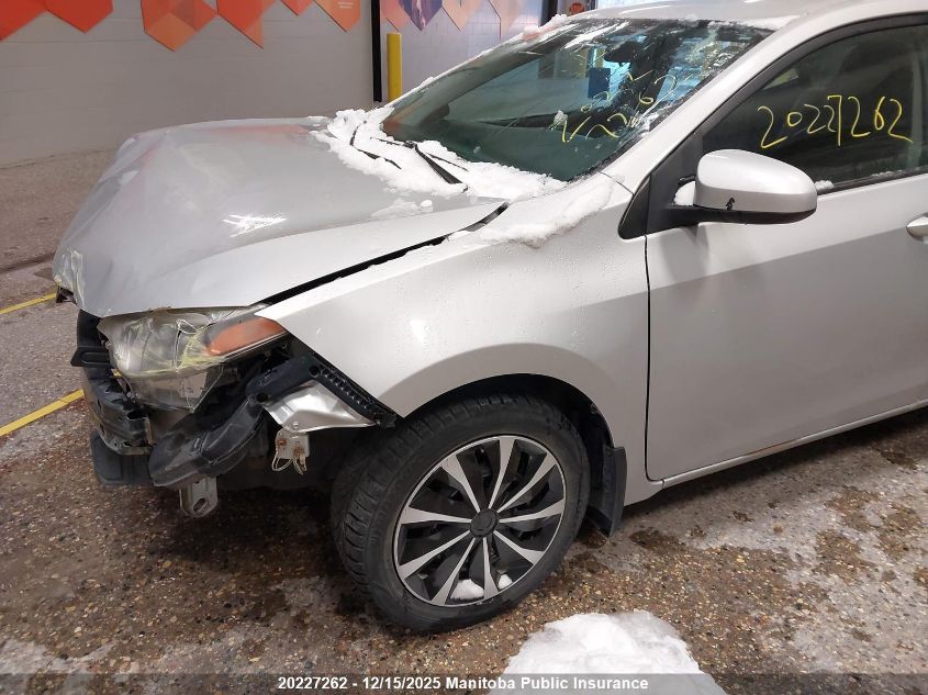 2015 Toyota Corolla Ce VIN: 2T1BURHE2FC405437 Lot: 20227262