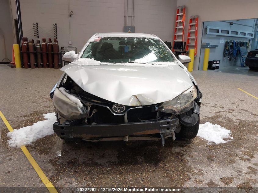 2015 Toyota Corolla Ce VIN: 2T1BURHE2FC405437 Lot: 20227262