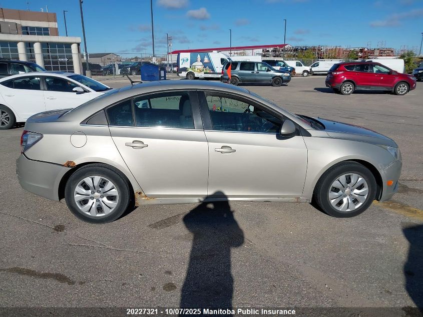 2014 Chevrolet Cruze Lt Turbo VIN: 1G1PC5SB7E7130544 Lot: 20227321