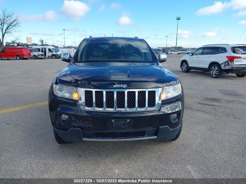 2011 Jeep Grand Cherokee Overland VIN: 1J4RR6GT9BC536229 Lot: 20227329