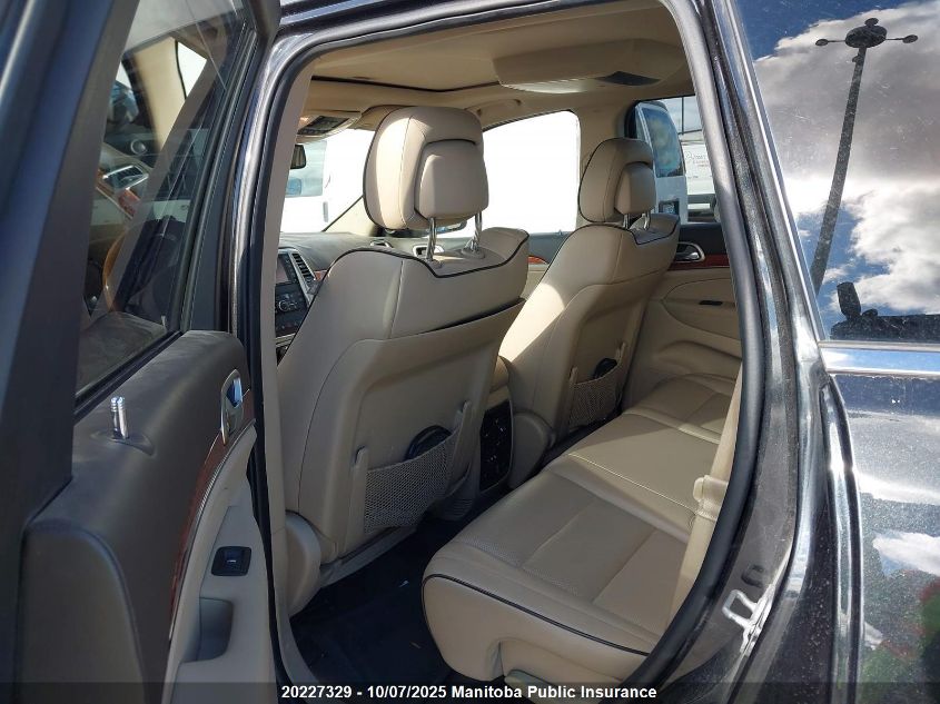 2011 Jeep Grand Cherokee Overland VIN: 1J4RR6GT9BC536229 Lot: 20227329