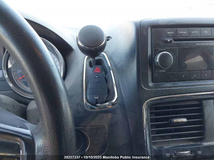 2012 Dodge Grand Caravan Se VIN: 2C4RDGBG7CR284834 Lot: 20227337