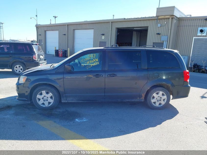 2012 Dodge Grand Caravan Se VIN: 2C4RDGBG7CR284834 Lot: 20227337