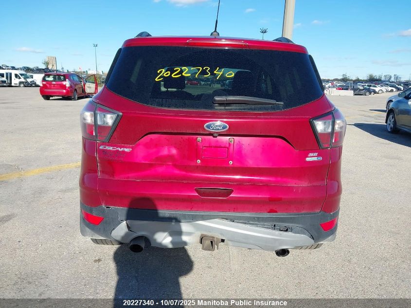 2017 Ford Escape Se VIN: 1FMCU9G90HUB54766 Lot: 20227340