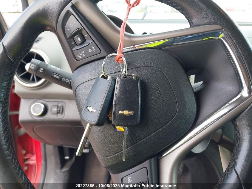 2012 Chevrolet Sonic Ltz VIN: 1G1JF6SBXC4159327 Lot: 20227366