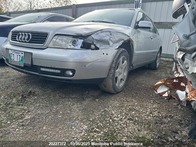 2000 Audi A4 1.9 Tdi VIN: WAUZZZ8DZ1A021416 Lot: 20227372