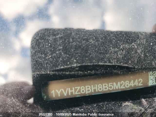 2011 Mazda 6 Mazda Gs VIN: 1YVHZ8BH8B5M28442 Lot: 20227393