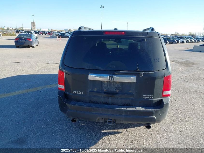 2011 Honda Pilot Touring VIN: 5FNYF4H98BB015975 Lot: 20227405