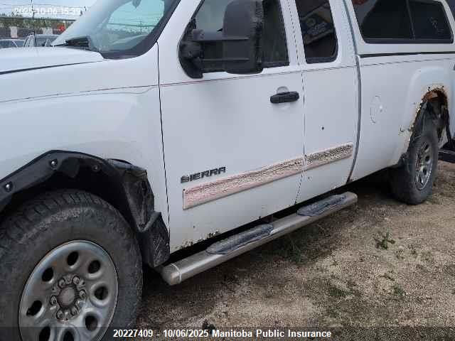 2010 GMC Sierra 1500 Sl Ext Cab VIN: 1GTSKVE00AZ261098 Lot: 20227409