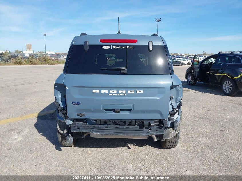 2024 Ford Bronco Sport Big Bend VIN: 3FMCR9B65RRF08059 Lot: 20227411