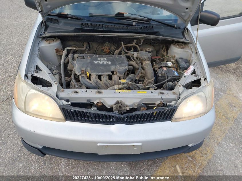 2000 Toyota Echo VIN: JTDAT123XY5001390 Lot: 20227423