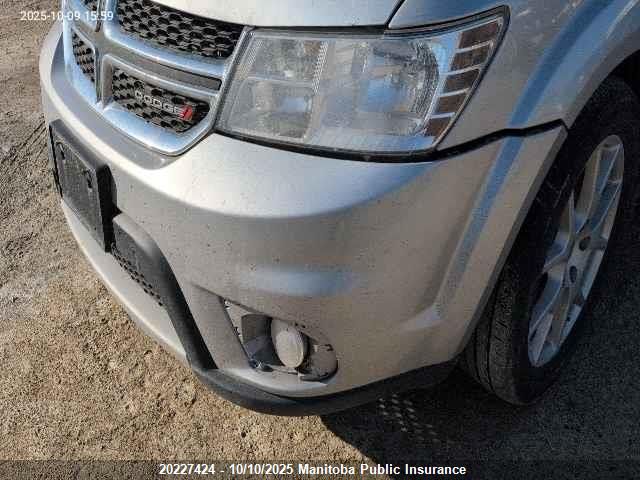 2013 Dodge Journey R/T VIN: 3C4PDDFG9DT610986 Lot: 20227424