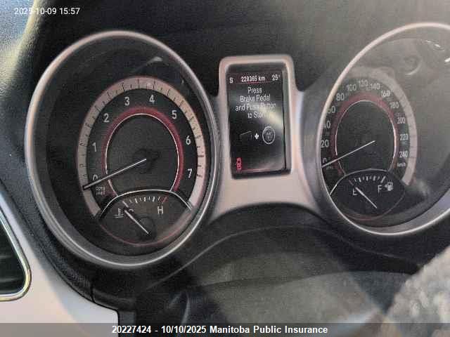 2013 Dodge Journey R/T VIN: 3C4PDDFG9DT610986 Lot: 20227424