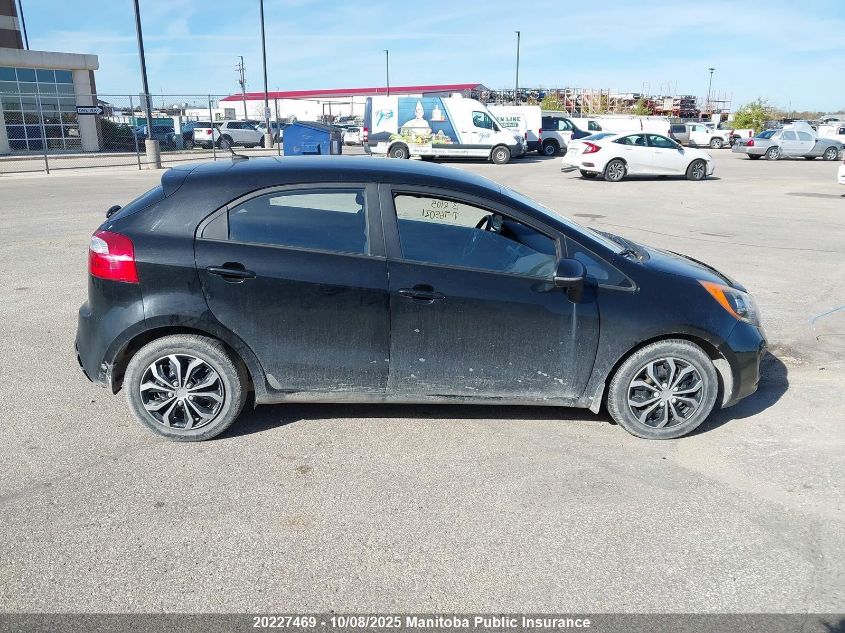 2013 Kia Rio 5 Lx VIN: KNADM5A31D6765021 Lot: 20227469