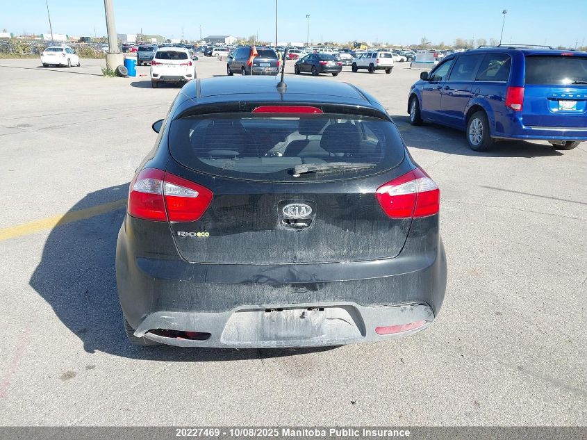2013 Kia Rio 5 Lx VIN: KNADM5A31D6765021 Lot: 20227469
