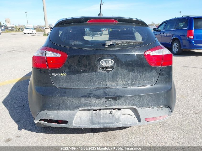 2013 Kia Rio 5 Lx VIN: KNADM5A31D6765021 Lot: 20227469