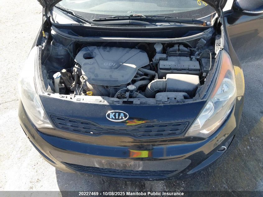 2013 Kia Rio 5 Lx VIN: KNADM5A31D6765021 Lot: 20227469