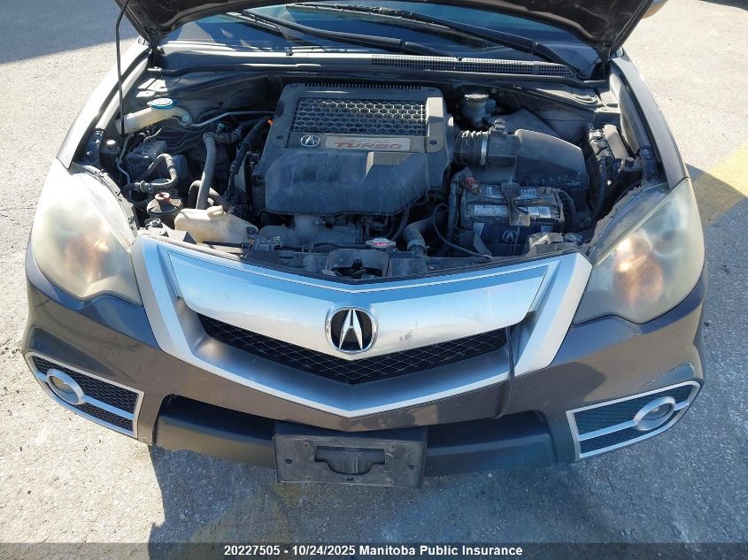 2010 Acura Rdx VIN: 5J8TB1H51AA801353 Lot: 20227505